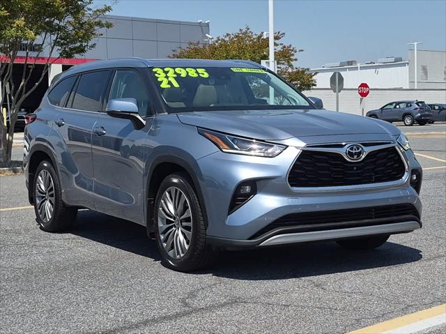 2021 Toyota Highlander Platinum 2021 Toyota Highlander Platinum