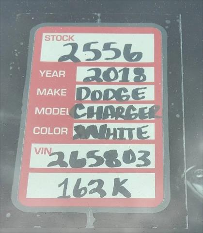 2018 Dodge Charger Police RWD
