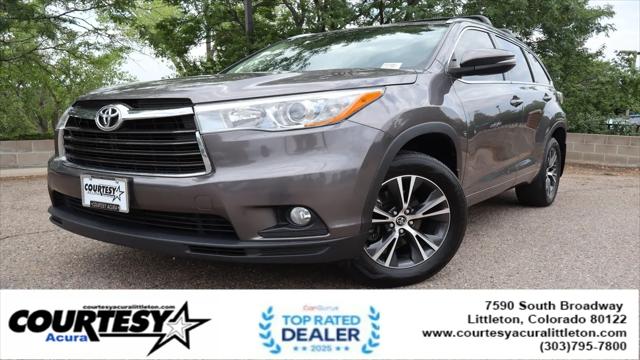 2016 Toyota Highlander XLE V6 for sale in Littleton, CO