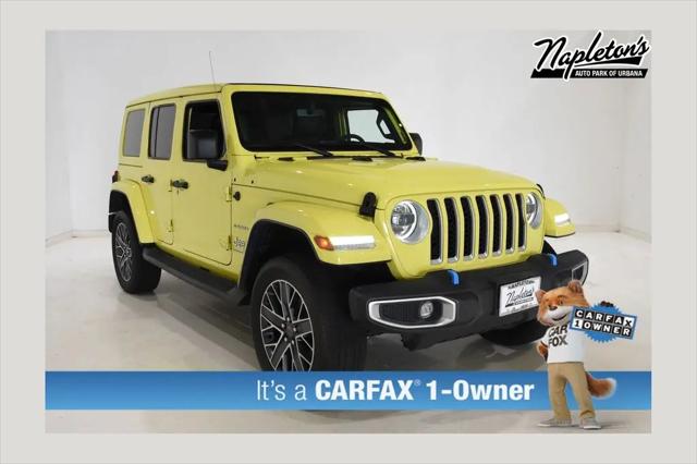 2023 Jeep Wrangler 4xe Sahara 4x4 for sale in Urbana, IL