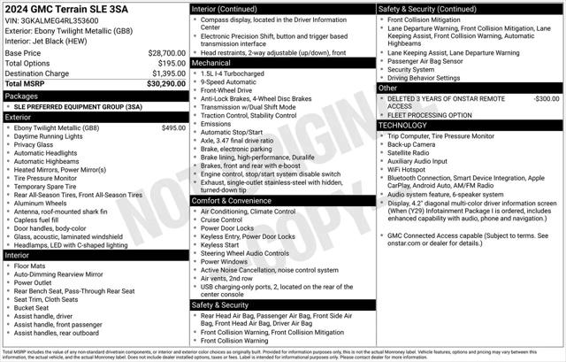2024 GMC Terrain FWD SLE