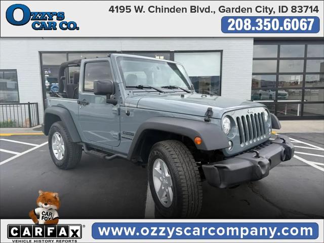 2015 Jeep Wrangler Sport for sale in Boise, ID