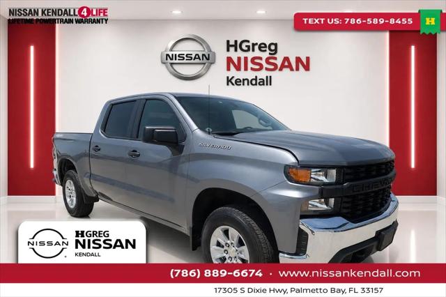 2021 Chevrolet Silverado 1500 4WD Crew Cab Short Bed WT for sale in Palmetto Bay, FL