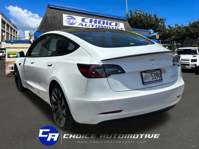 2021 Tesla Model 3 Performance Dual Motor All-Wheel Drive