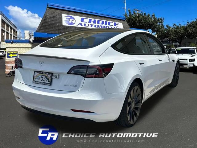 2021 Tesla Model 3 Performance Dual Motor All-Wheel Drive