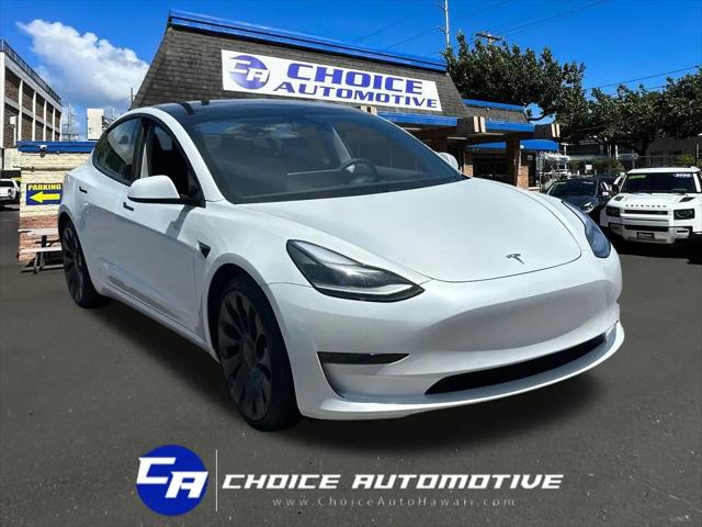 2021 Tesla Model 3 Performance Dual Motor All-Wheel Drive