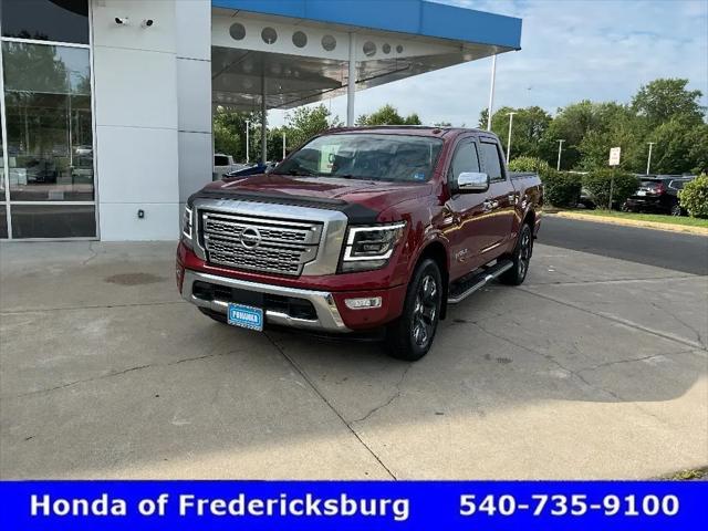 2021 Nissan Titan Crew Cab Platinum Reserve 4x4 for sale in Fredericksburg, VA