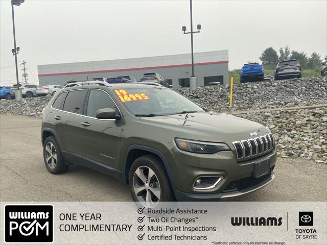 2019 Jeep Cherokee Limited 4x4 for sale in Sayre, PA