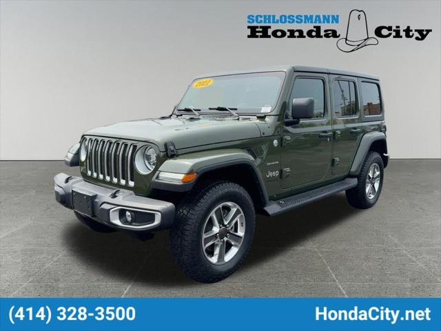 2021 Jeep Wrangler Sahara 4x4 for sale in Milwaukee, WI