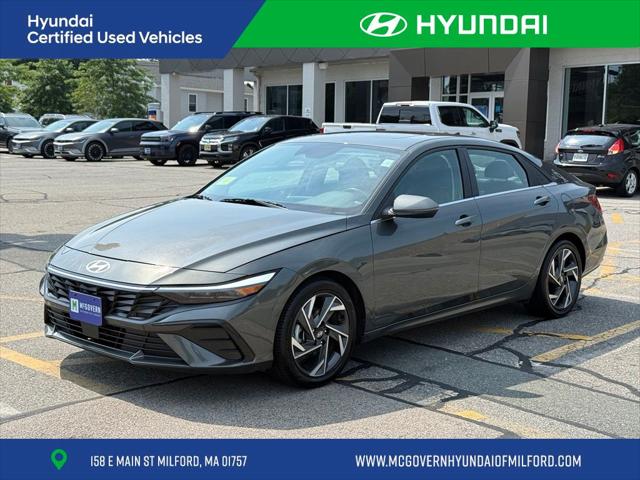 2024 Hyundai Elantra Hybrid Limited for sale in Milford, MA