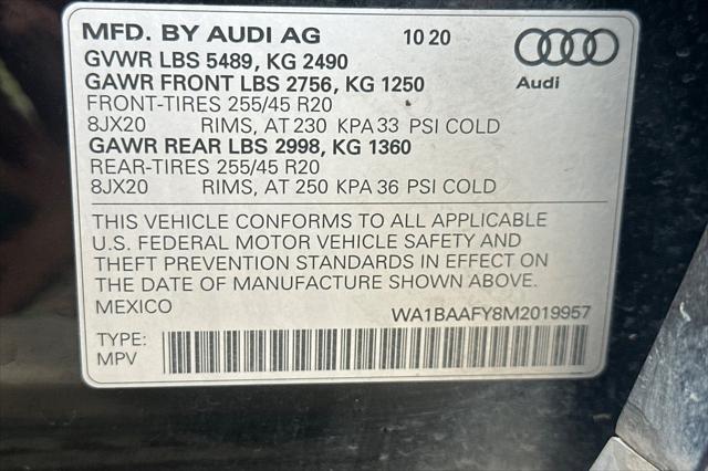 2021 Audi Q5 Premium Plus 45 TFSI quattro S tronic