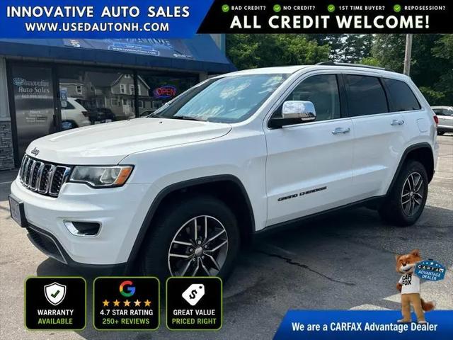 2017 Jeep Grand Cherokee Limited for sale in Hooksett, NH
