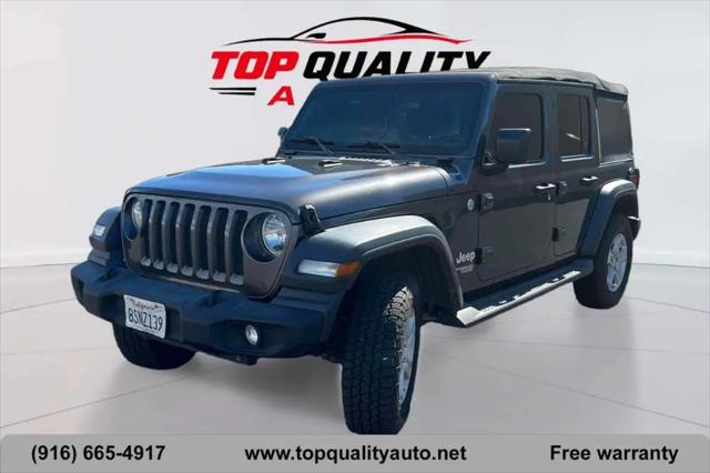 2018 Jeep Wrangler Unlimited Sport S 4x4 for sale in Fair Oaks, CA
