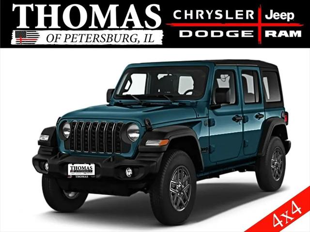 2025 Jeep Wrangler 4-Door Sport 4x4 for sale in Petersburg, IL