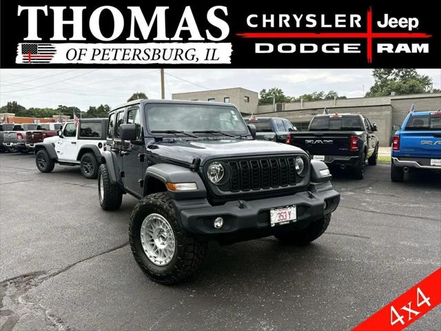 2025 Jeep Wrangler 4-Door Sport 4x4 for sale in Petersburg, IL