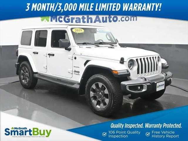 2019 Jeep Wrangler Unlimited Sahara 4x4 for sale in Cedar Rapids, IA