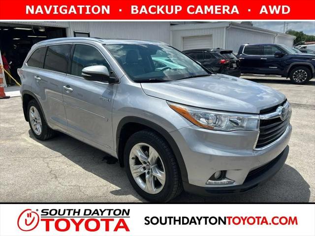 2016 Toyota Highlander Hybrid Limited Platinum V6 for sale in Miamisburg, OH