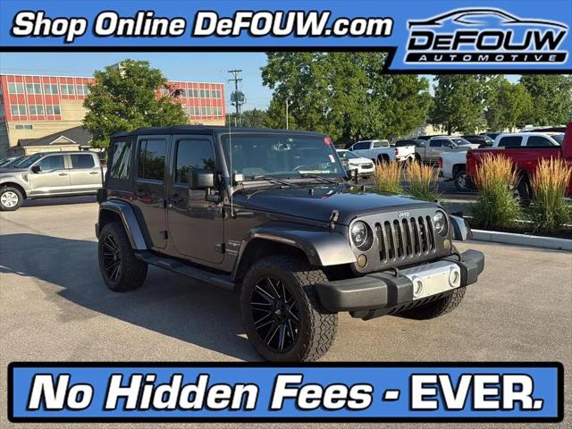 2014 Jeep Wrangler Unlimited Sahara for sale in Lafayette, IN