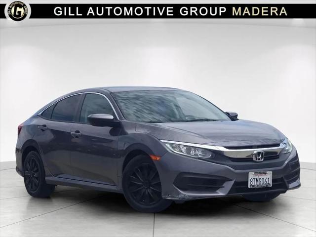 2017 Honda Civic LX for sale in MADERA, CA