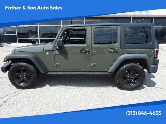 2016 Jeep Wrangler Unlimited Black Bear for sale in Dearborn, MI