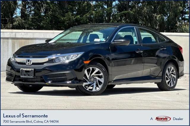 2016 Honda Civic EX for sale in Colma, CA