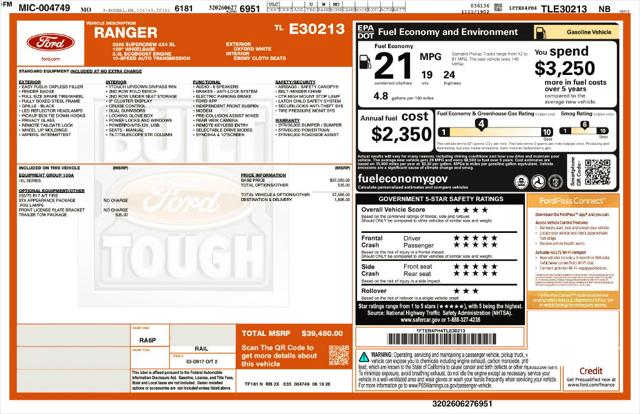 2026 Ford Ranger XL