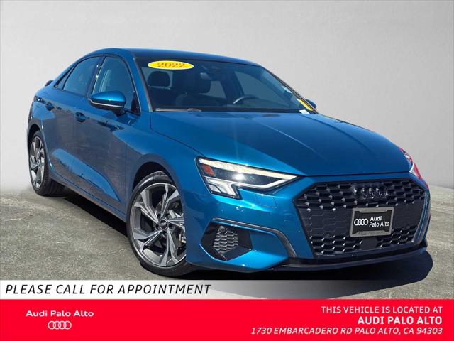 2022 Audi A3 Premium Plus 40 TFSI Front-Wheel Drive S tronic for sale in Palo Alto, CA