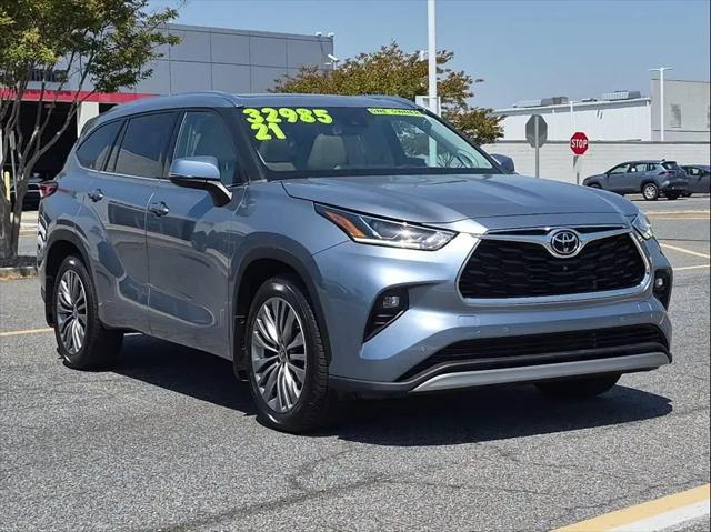 2021 Toyota Highlander Platinum for sale in Pocomoke City, MD