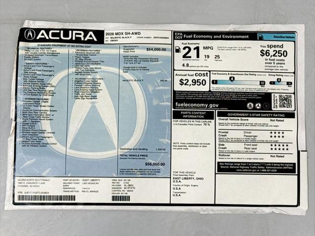 2026 Acura MDX Standard