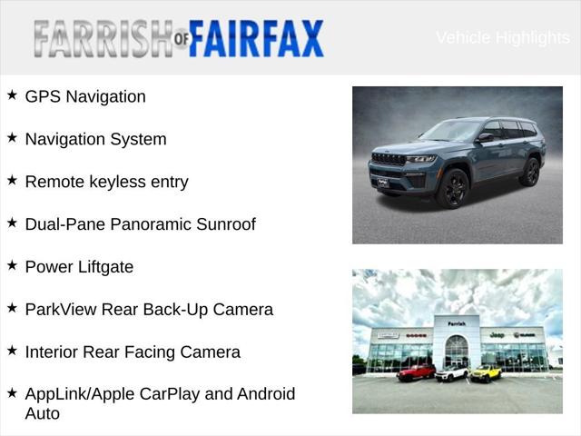 2027 Jeep Grand Cherokee L GRAND CHEROKEE L LIMITED 4X4 2027 Jeep Grand Cherokee L GRAND CHEROKEE L LIMITED 4X4