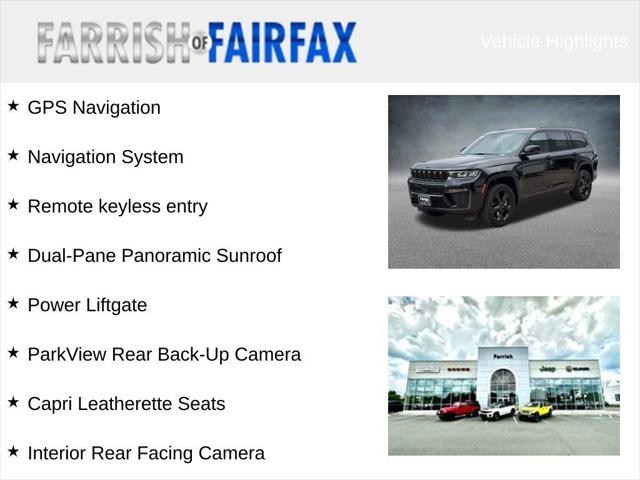 2027 Jeep Grand Cherokee L GRAND CHEROKEE L LIMITED 4X4 2027 Jeep Grand Cherokee L GRAND CHEROKEE L LIMITED 4X4