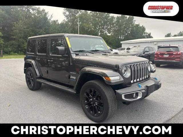 2022 Jeep Wrangler 4xe Unlimited Sahara 4x4 for sale in Plattsburgh, NY
