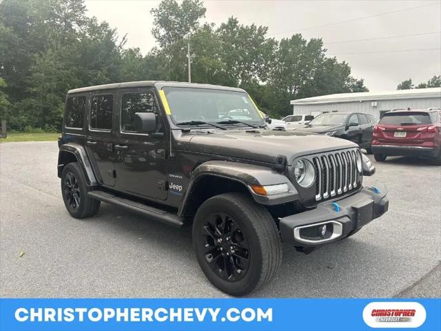2022 Jeep Wrangler 4xe Unlimited Sahara 4x4 for sale in Plattsburgh, NY