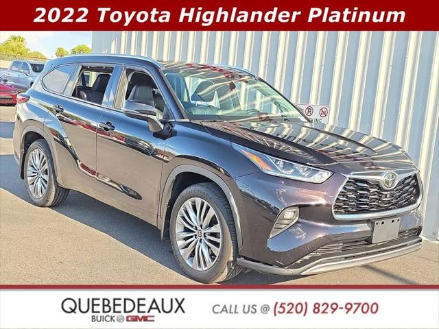 2022 Toyota Highlander Platinum for sale in Tucson, AZ