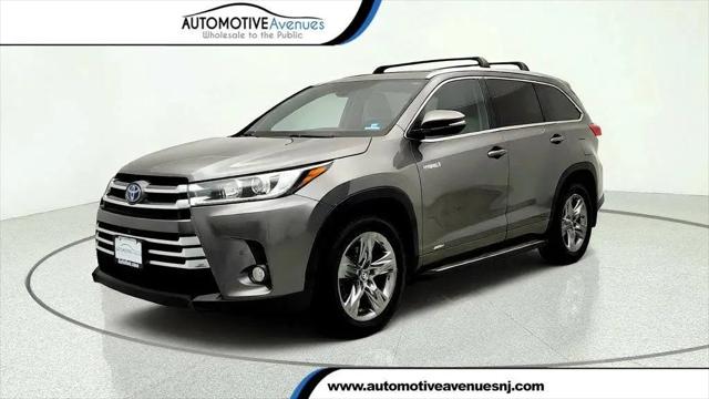 2018 Toyota Highlander Hybrid Limited Platinum for sale in Wall Township, NJ