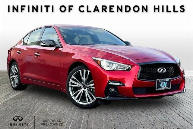 2023 INFINITI Q50 SENSORY AWD for sale in Clarendon Hills, IL