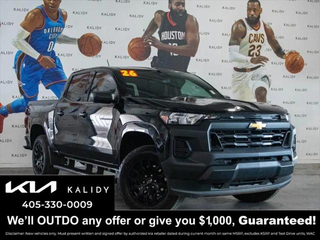 2026 Chevrolet Colorado WT, 4WD for sale in Edmond, OK