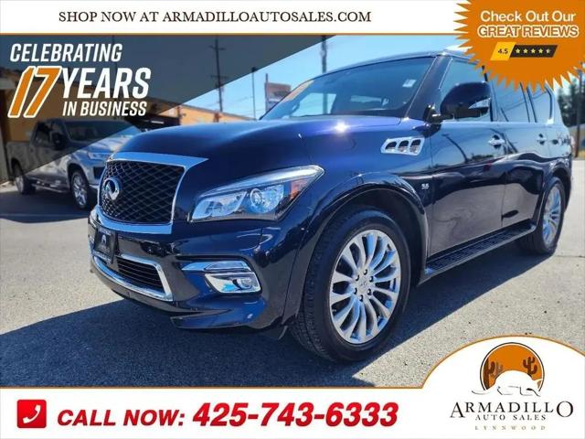2017 INFINITI QX80 Base for sale in Lynnwood, WA
