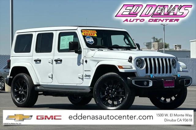 2022 Jeep Wrangler 4xe Unlimited Sahara 4x4 for sale in Dinuba, CA