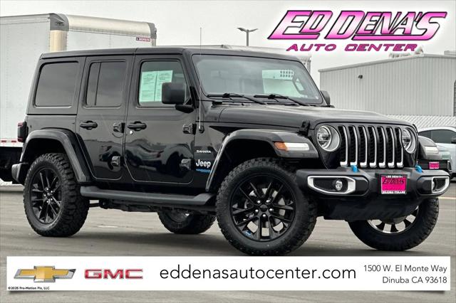 2022 Jeep Wrangler 4xe Unlimited Sahara 4x4 for sale in Dinuba, CA