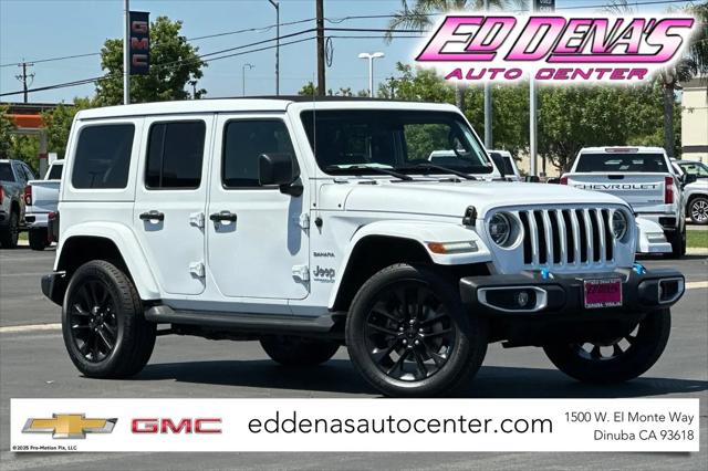 2022 Jeep Wrangler 4xe Unlimited Sahara 4x4 for sale in Dinuba, CA