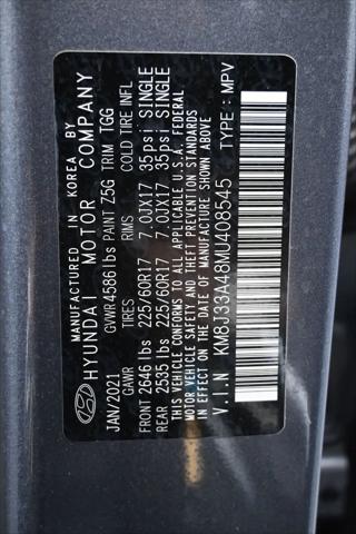 2021 Hyundai Tucson Value
