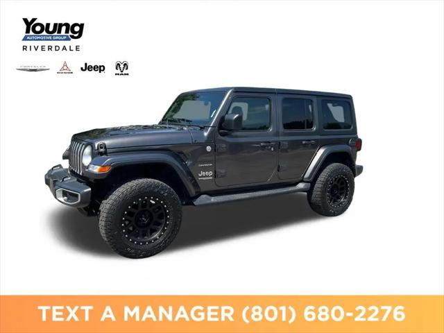 2019 Jeep Wrangler Unlimited Sahara 4x4 for sale in Riverdale, UT