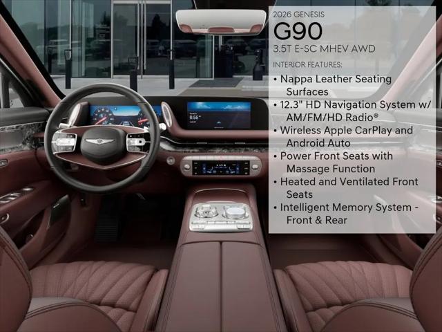 2026 Genesis G90 3.5T E-SC MHEV AWD