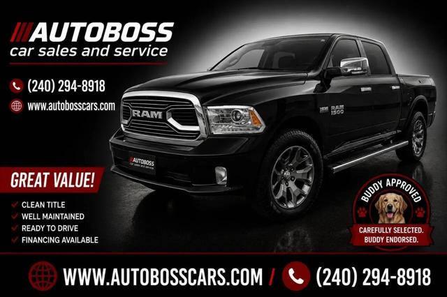 2017 Ram 1500 Limited Crew Cab 4x4 5'7" Box for sale in Laurel, MD