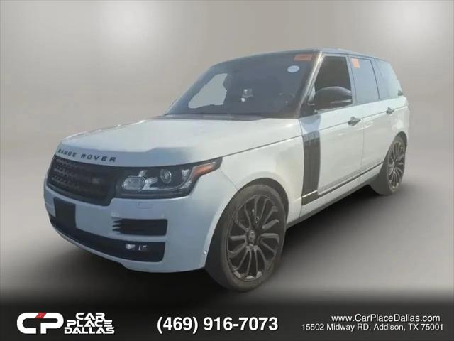 2017 Land Rover Range Rover 3.0L V6 Turbocharged Diesel HSE Td6 for sale in Addison, TX