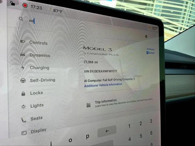 2021 Tesla Model 3 Standard Range Plus Rear-Wheel Drive