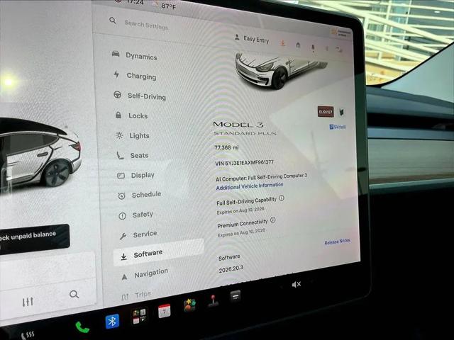 2021 Tesla Model 3 Standard Range Plus Rear-Wheel Drive