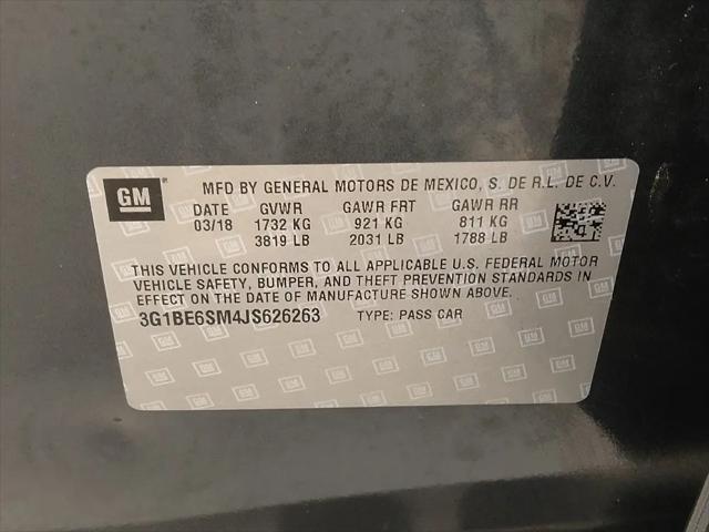 2018 Chevrolet Cruze LT Auto