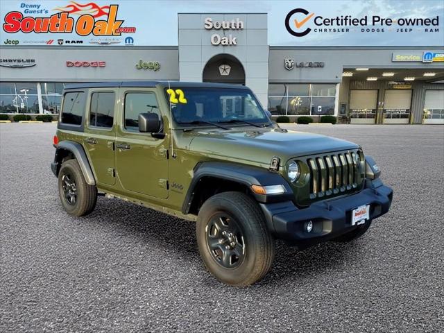 2022 Jeep Wrangler Unlimited Sport 4x4 for sale in Matteson, IL